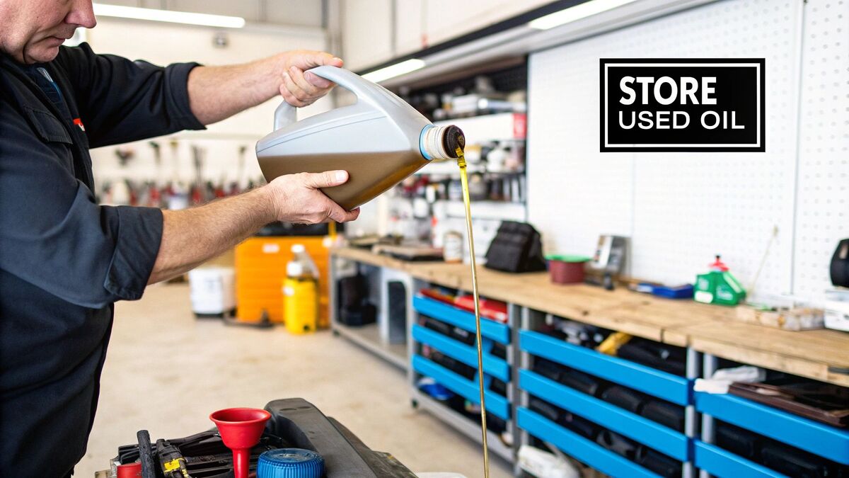 How to Dispose of Motor Oil Safely in Australia