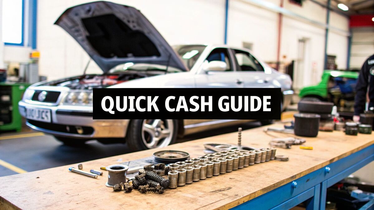 Selling a Car for Parts: Quick Cash Guide