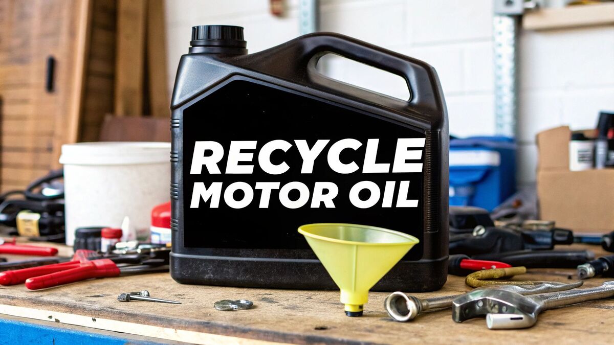 Where to Dispose of Motor Oil in Australia