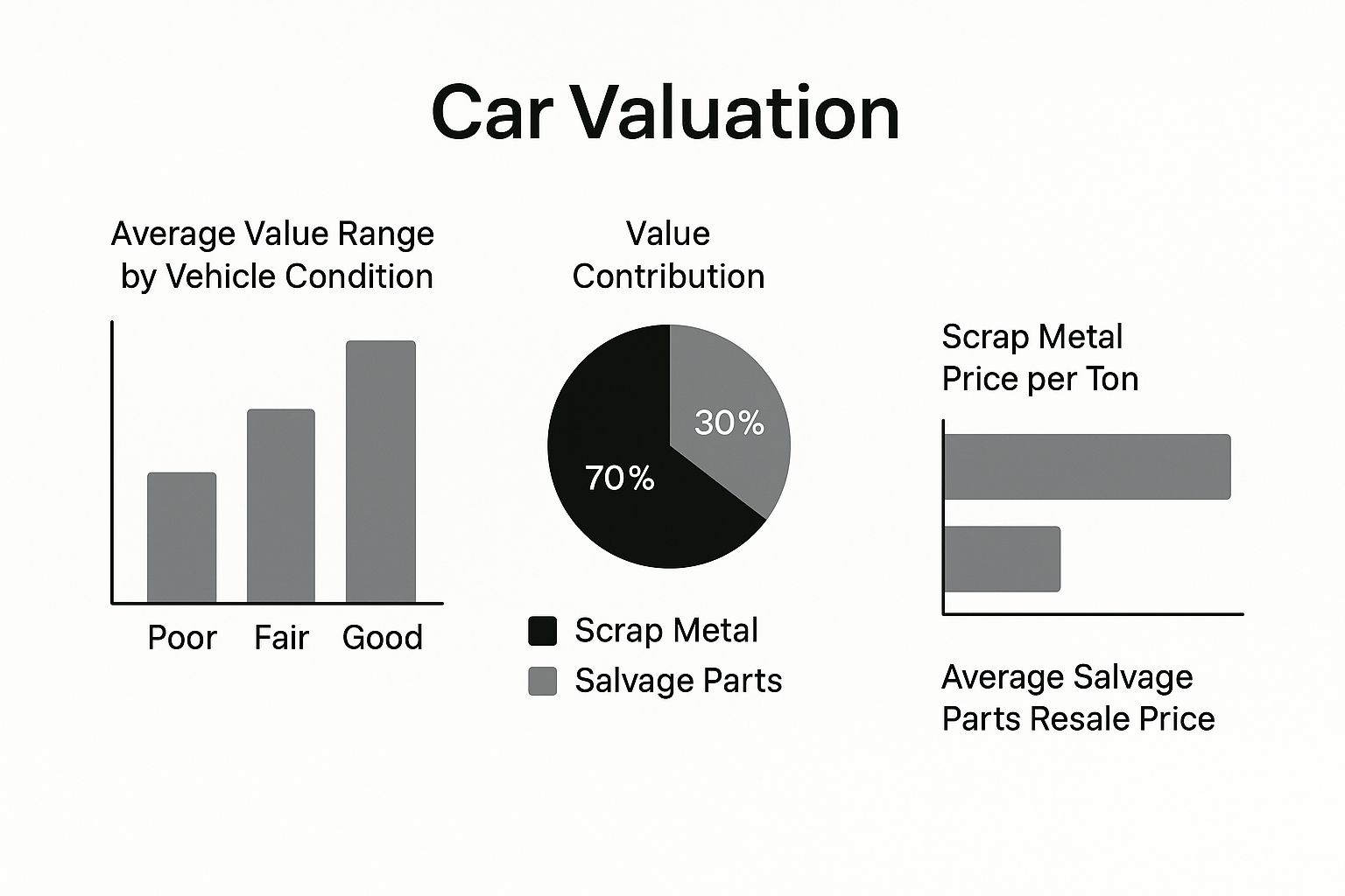 Infographic about unwanted car removal