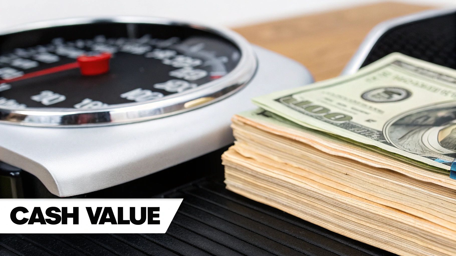 A close-up shot of a hand holding a large fan of Australian dollar notes.