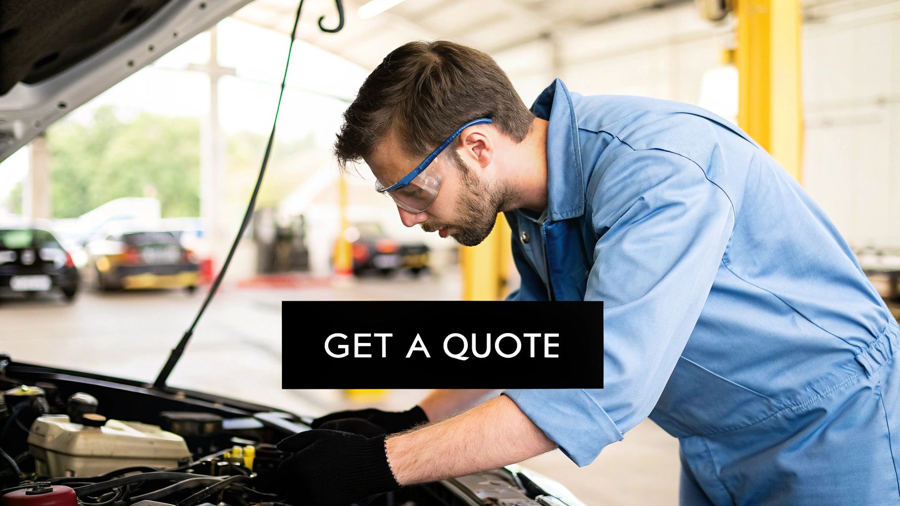 A person's hands holding car keys inside a vehicle, ready to start the ignition or hand them over.